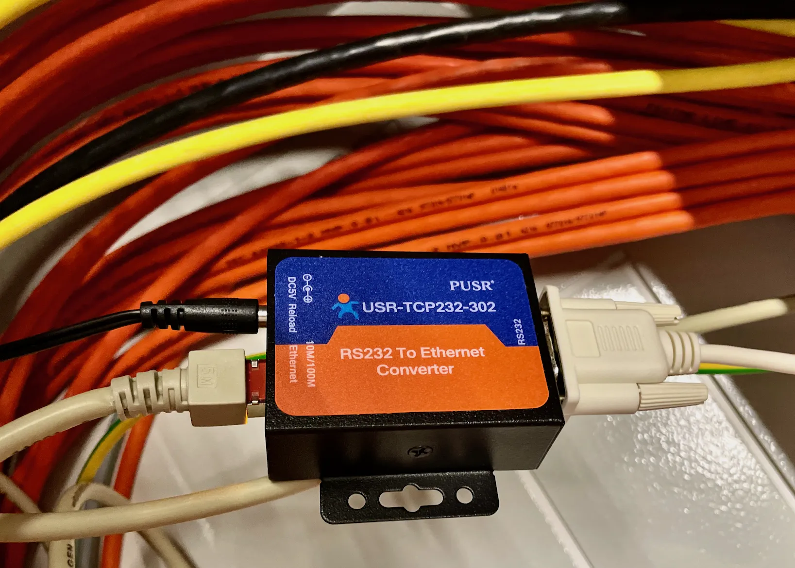 RS232 to Ethernet Gateway